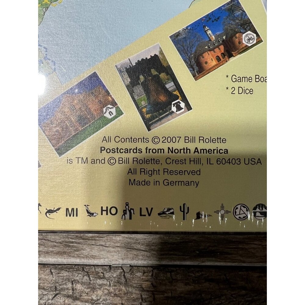 NEW Postcards From North America Board Game 2007 Sealed Unopened SEALED - Picture 3 of 6